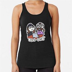 Cold Ones Doodle Racerback Tank Top