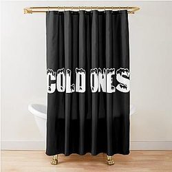 Cold Ones Merch Cold Ones Logo Shower Curtain