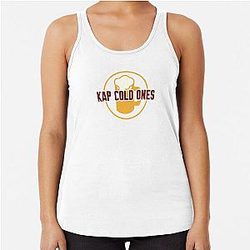 Kap Cold Ones Main Logo Racerback Tank Top
