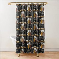 Cold Ones Club Shower Curtain