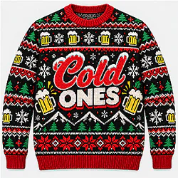 Cold Ones Ugly Sweater NTT0510 Cold Ones Sweatshirts