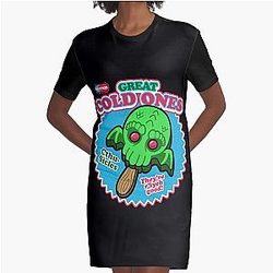 Great Cold Ones   Graphic T-Shirt Dress