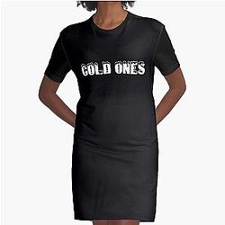 Cold Ones Merch Cold Ones Logo Graphic T-Shirt Dress