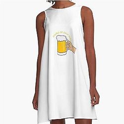 Couple of cold ones A-Line Dress
