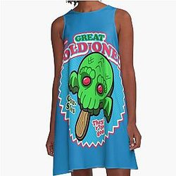 Great Cold Ones A-Line Dress