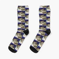 Rat Face, Let's go for a Couple of Cold Ones Socks