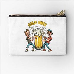 cold ones beer shirt Zipper Pouch