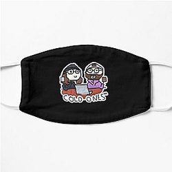 Cold Ones Doodle Flat Mask