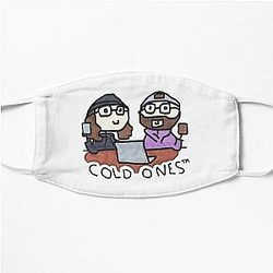 Cold Ones Doodle Flat Mask