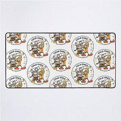 cold ones      Desk Mat