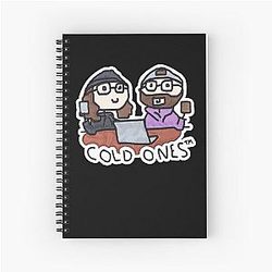 Cold Ones Doodle Spiral Notebook