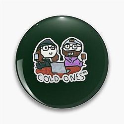 Cold Ones Doodle Pin