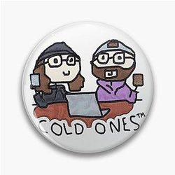 Cold Ones Doodle Pin