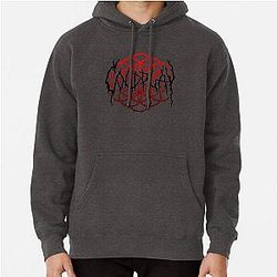 red black metal coldplay Pullover Hoodie