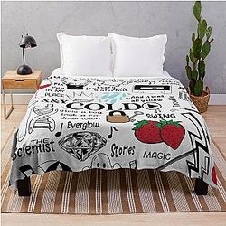A Coldplayer's Paradise Throw Blanket