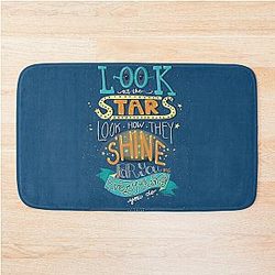 Coldplay yellow  Bath Mat