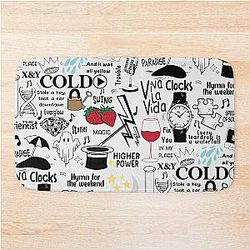 A Coldplayer's Paradise Bath Mat