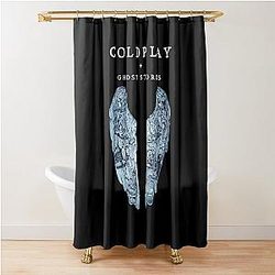 Coldplay band Shower Curtain