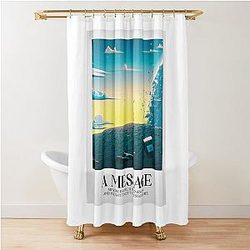 Coldplay - A message Shower Curtain