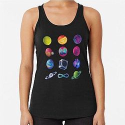 Coldplay yellow 1 Racerback Tank Top