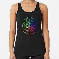 Coldplay •yellow Racerback Tank Top