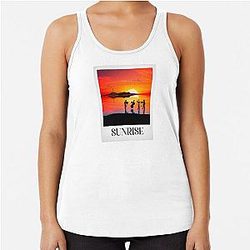 Coldplay - Sunrise Racerback Tank Top