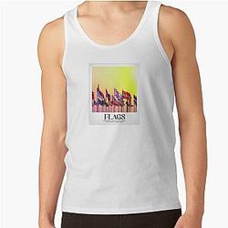 Coldplay - Flags Tank Top
