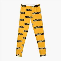 Coldplay it was all yellow design Leggings
