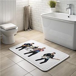 Coldplay - Chris Martin Lead Vocalist Coldplay Bath Mats