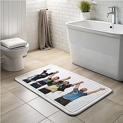 Coldplay - Commitment to Environmentalism Coldplay Bath Mats