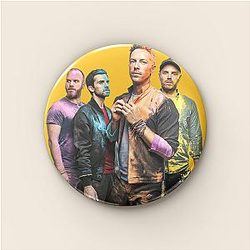 Coldplay - Yellow Breakthrough Hit Coldplay Pins