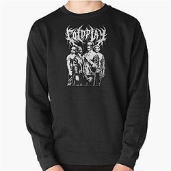coldplay metal version Pullover Sweatshirt