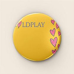 Coldplay LA 1501 - Iconic British rock band formed in London in nineteen ninety six Coldplay Pins