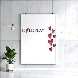 Coldplay LA 1501 - Iconic British rock band formed in London in nineteen ninety six Coldplay Posters