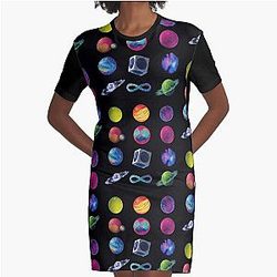 Coldplay yellow 1 Graphic T-Shirt Dress