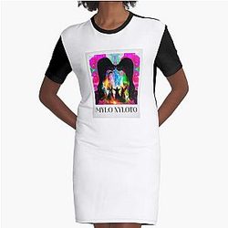 Coldplay - Mylo Xyloto Graphic T-Shirt Dress