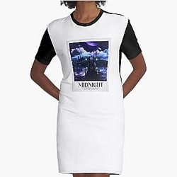 Coldplay - Midnight Graphic T-Shirt Dress