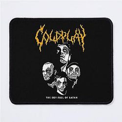 coldplay metal design Mouse Pad