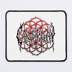 red black metal coldplay Mouse Pad