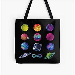 Coldplay yellow 1 All Over Print Tote Bag
