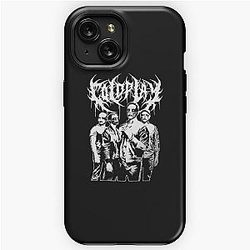 coldplay metal version iPhone Tough Case