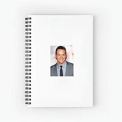 Screen Heartthrob Cole Hauser Notebook