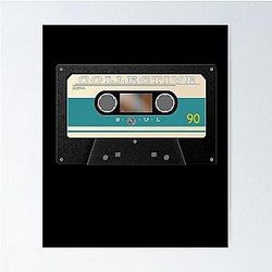 Collective Soul Cassette Tape Style Poster