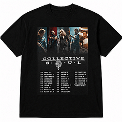 Band Photo Tour Dates LA 0306 Collective Soul T-Shirts