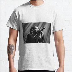 Collective Soul - Ed Roland - BW Photograph Classic T-Shirt