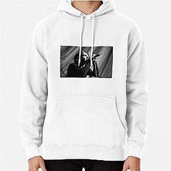 Collective Soul - Ed Roland - BW Photograph Pullover Hoodie