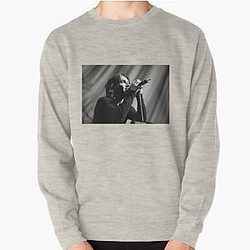 Collective Soul - Ed Roland - BW Photograph Pullover Sweatshirt