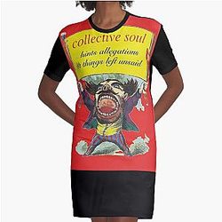 Collective Soul - Hints Allegations and Things Left Unsaid album 1993 Graphic T-Shirt Dress