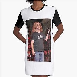 Ed Roland Collective Soul Photograph Graphic T-Shirt Dress