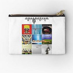 Collective Soul CS album collage Zipper Pouch